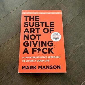 The Subtle Art of Not Giving a F*ck Book, Inspiration NY Times Best Seller